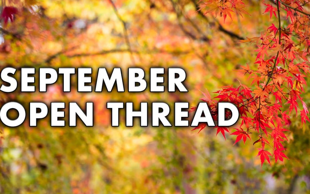 September Open Thread and Subscriber Video (2024)