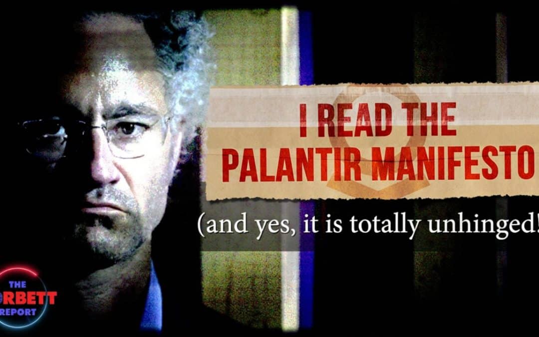 Episode 505 – I Read The Palantir Manifesto
