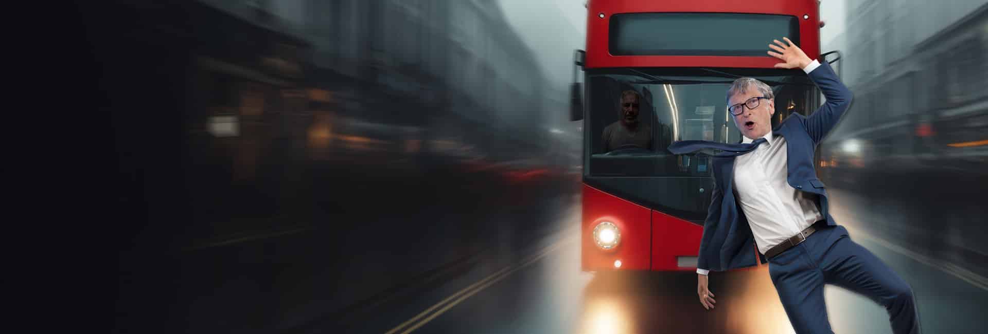 Under The Bus: How Bill Gates Fell From Globalist Grace